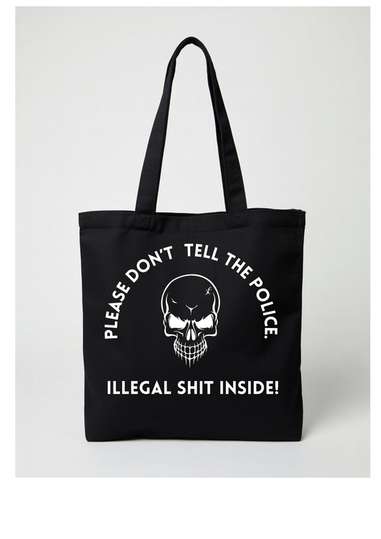 Totebag - Please don't tell the police