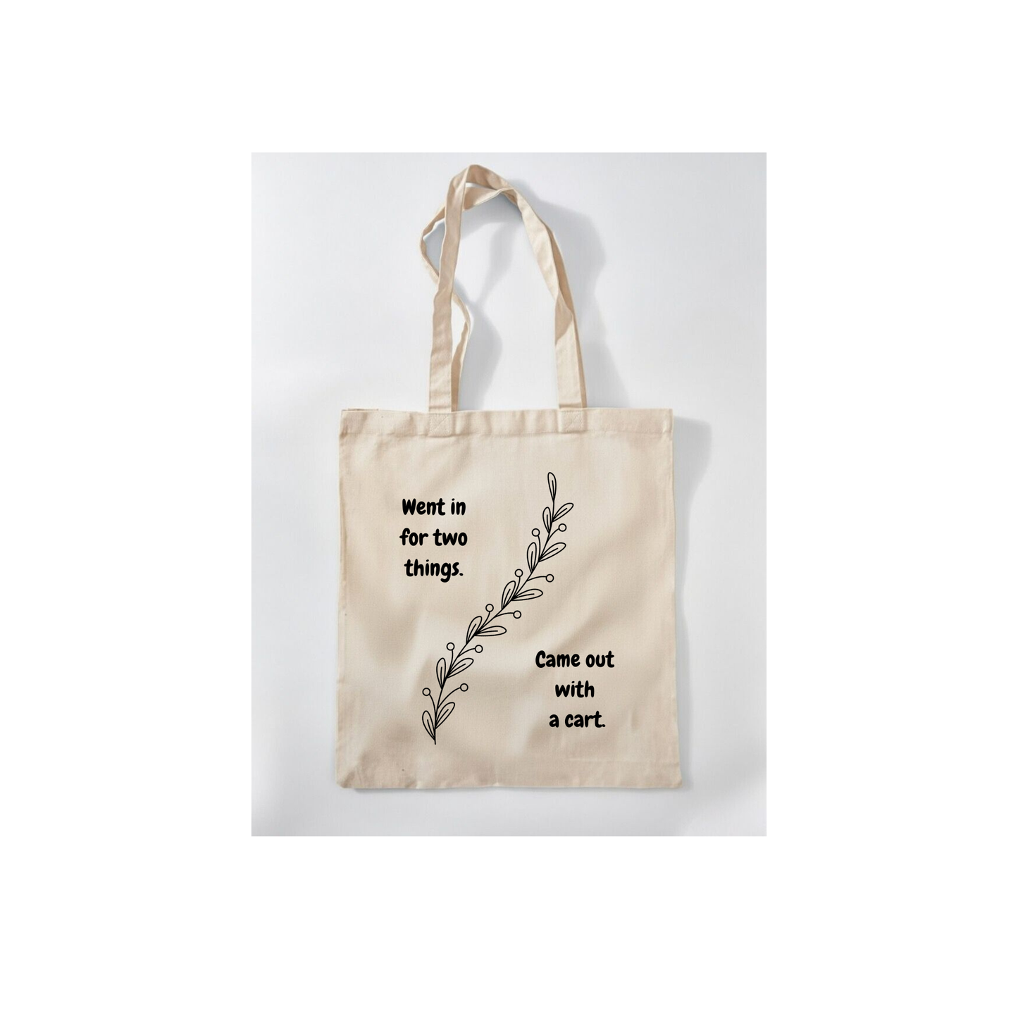 Totebag - Came out with a cart.
